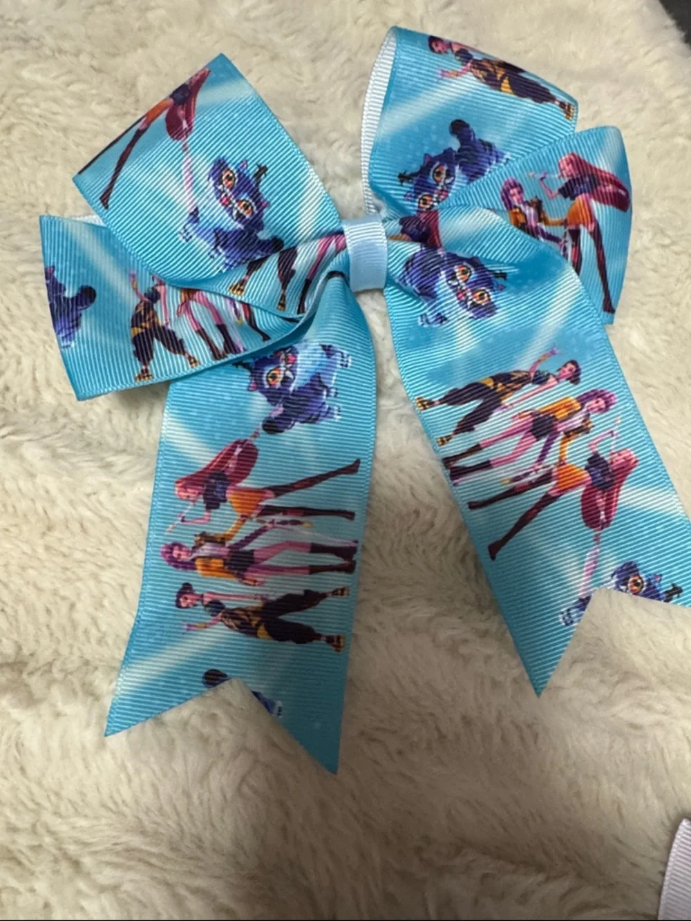K-Pop Girls' Colorful Character Hair Bows - (choose 1)
